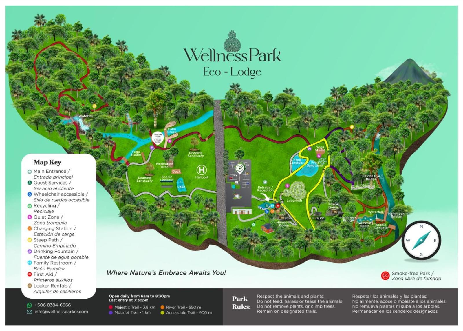 Wellness Park Cr Villa La Fortuna Exterior photo
